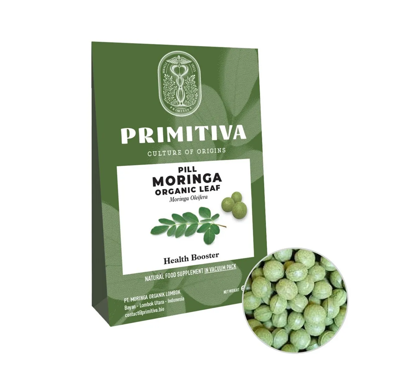 Primitiva Moringa Leaf pills