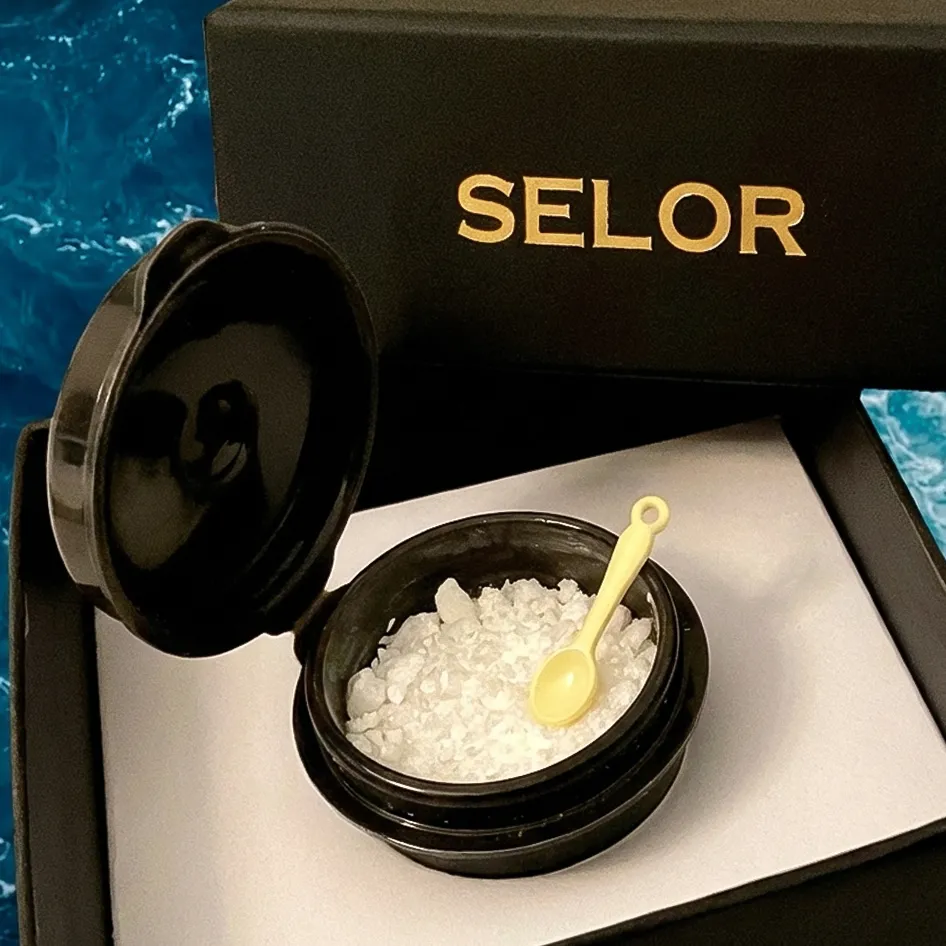 SELOR marine ORMUS crystal box